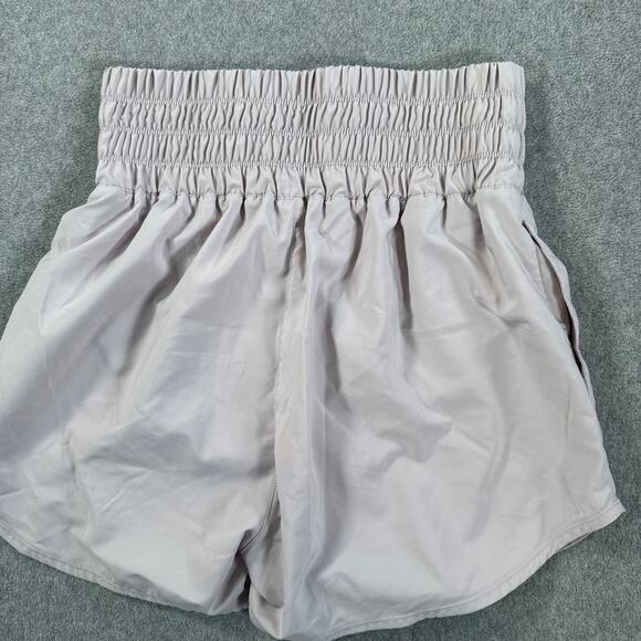 Nike One Dri-FIT Ultra High-Waisted 3" Brief-Lined Shorts Women's Medium Purple - Picture 8 of 8